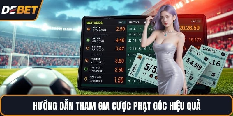 Hướng dẫn tham gia cược phạt góc hiệu quả