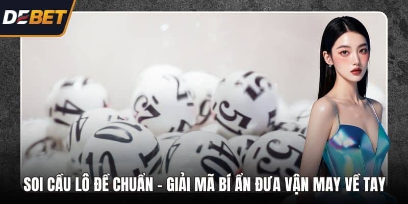 Soi cầu lô đề chuẩn